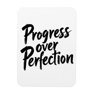 Framsteg över perfektion - Motiveringsstyrd handsk Magnet