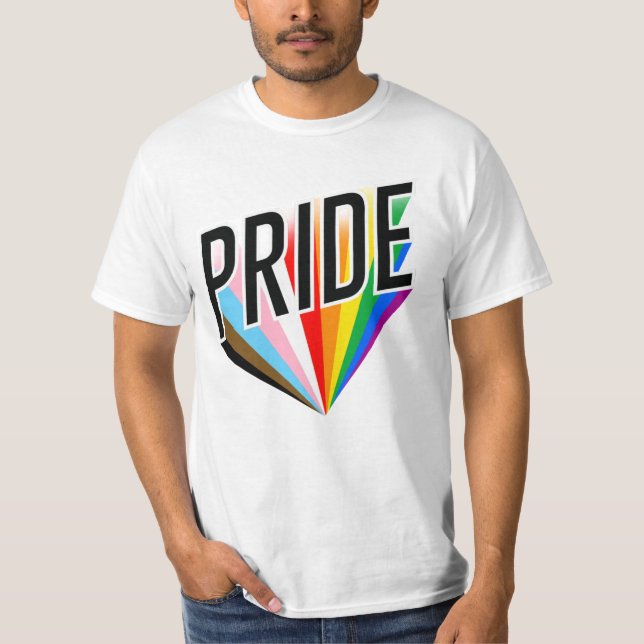 Framsteg Pride Burst T Shirt (Framsida)