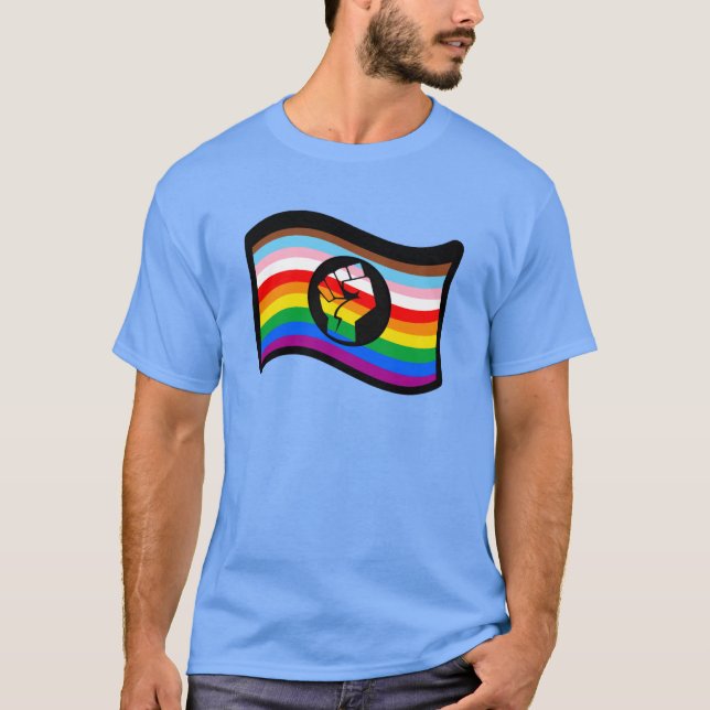 Framsteg Pride POC Knutnatt T-Shirt (Framsida)