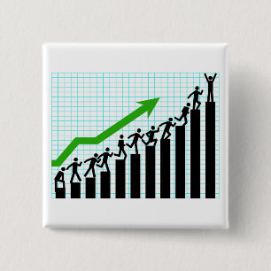 Framsteg Success Progress Bar Chart Knapp