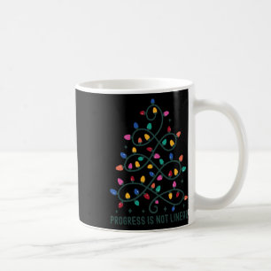 Framstegen är inte linjära Speciella Ed Teacher Ch Kaffemugg