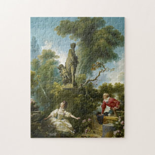 Framstegen i Kärlek, mötet mellan Fragonard Pussel