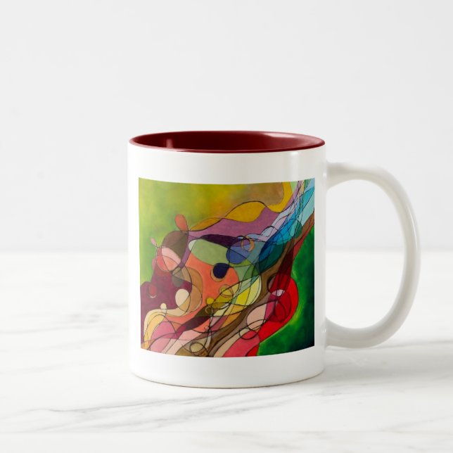 Framstegmugg Två-Tonad Mugg (Höger)