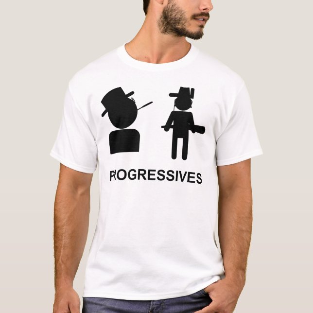 Framstegsvänner T-shirt (Framsida)