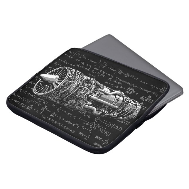 Framstötmaterier! Laptop Sleeve (Framsida topp)