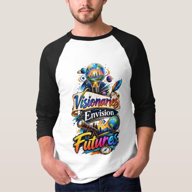 Framsynta Föreställer Framtider T Shirt (Framsida)