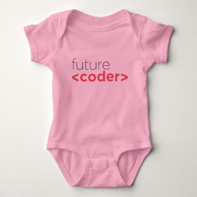 Framtid <coder> Onsie Tröja (Framsida)