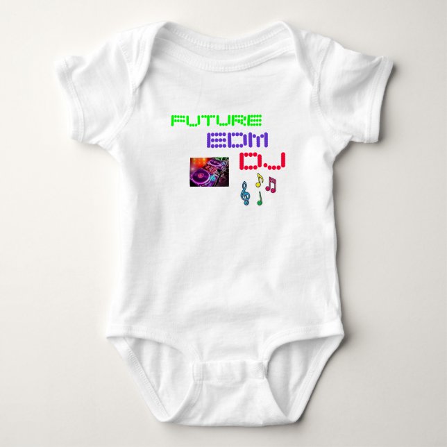 FRAMTID EDM DJ TEE (Framsida)