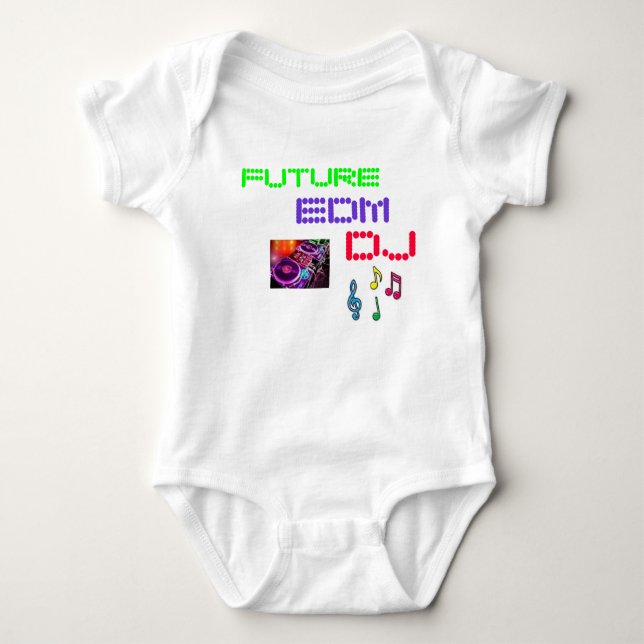 FRAMTID EDM DJ TEE SHIRT (Framsida)