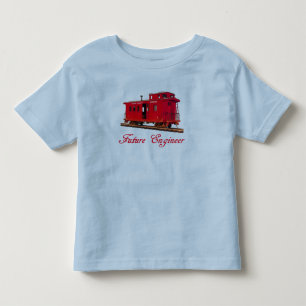 FRAMTID ENGINEER-T-SHIRT --RÖD CABOOSE T-SHIRT