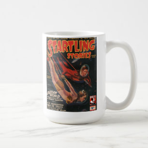 Framtid för tidskrift w/Captain för Startline Kaffemugg