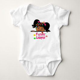 Framtida advokat Afro Flicka T Shirt