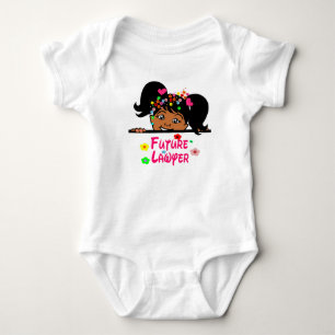 Framtida advokat Afro Flicka T Shirt