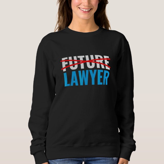 Framtida advokat t shirt (Framsida)