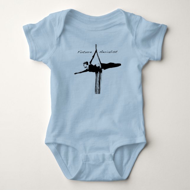Framtida AerialistbabyBodysuit Tee Shirt (Framsida)