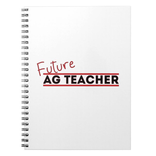 Framtida Ag Teacher Anteckningsbok (Framsidan)
