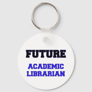 Framtida akademisk bibliotekarie nyckelring