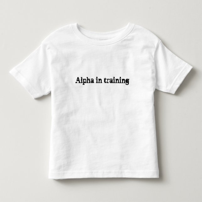 Framtida alfabetisksmåbarnskjorta tröja (Framsida)