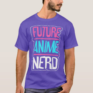 Framtida Anime Nerd Anime jape Otaku livsstil C T Shirt
