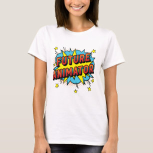 Framtida animering av Rörelse-grafik T Shirt