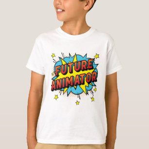 Framtida animering av Rörelse-grafik T Shirt