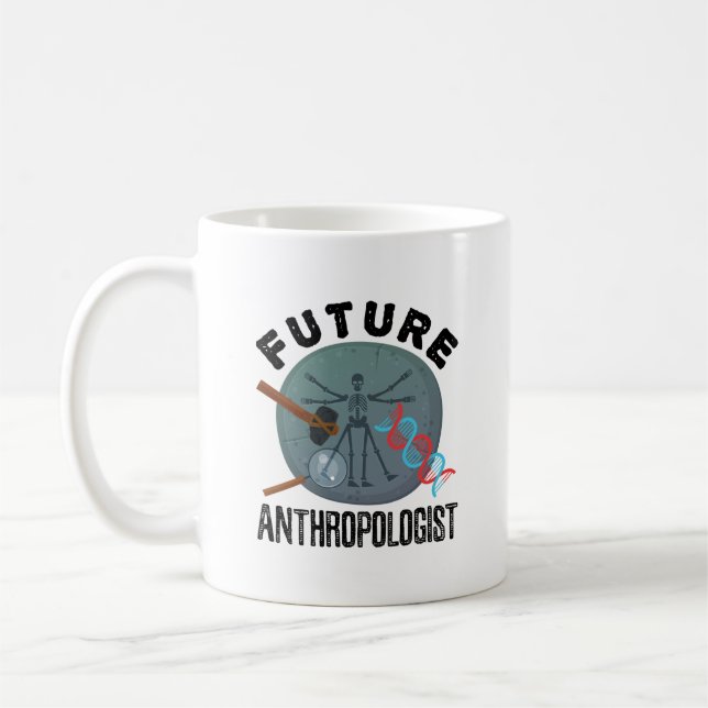 Framtida antropolog kaffemugg (Vänster)