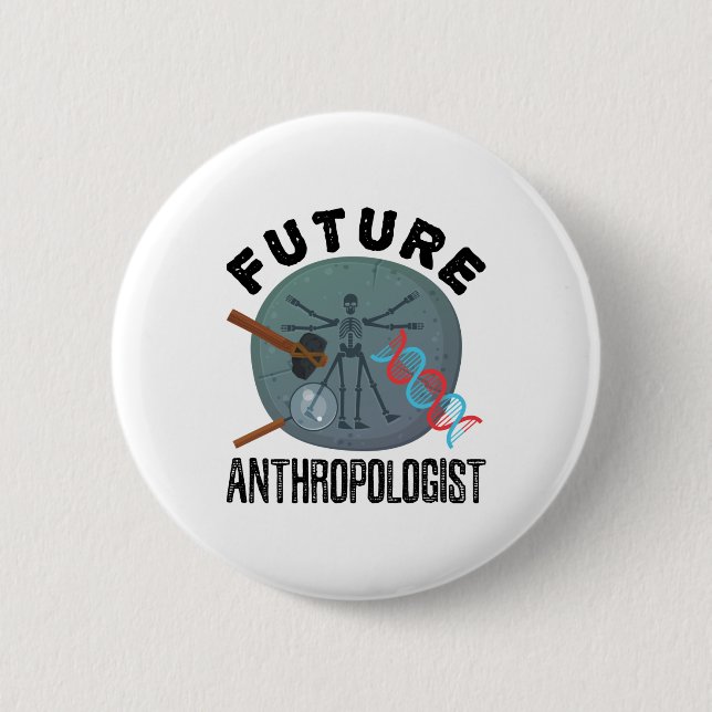 Framtida antropolog knapp (Framsida)