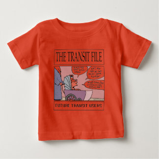 Framtida användargåvor vid transitering t-shirt