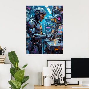 Framtida arbetsstation poster