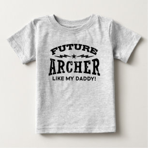 Framtida Archer som pappa Tee