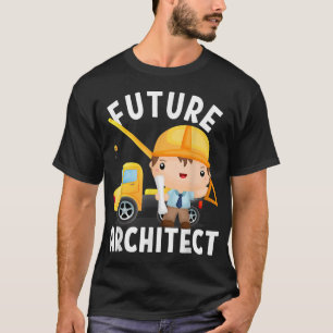 Framtida arkitektur för Vuxnor och barn i Småbarn T Shirt