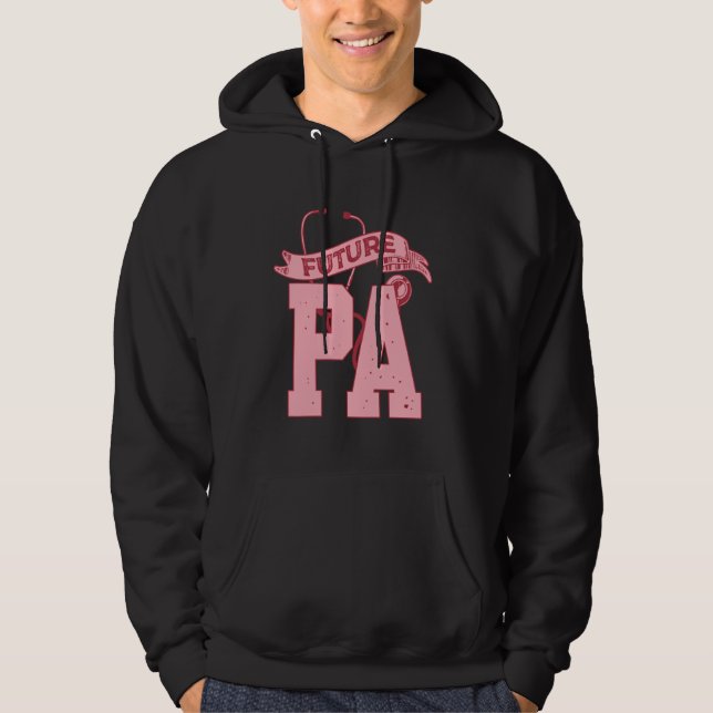 Framtida assistent till läkare vid PA Med-skolan Hoodie (Framsida)