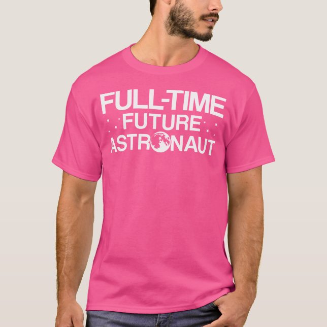 Framtida astronaut Astronomer-astronomi T Shirt (Framsida)
