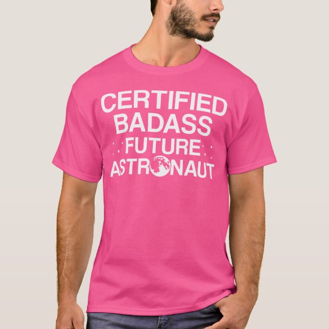 Framtida astronaut Astronomer-astronomi T Shirt (Framsida)