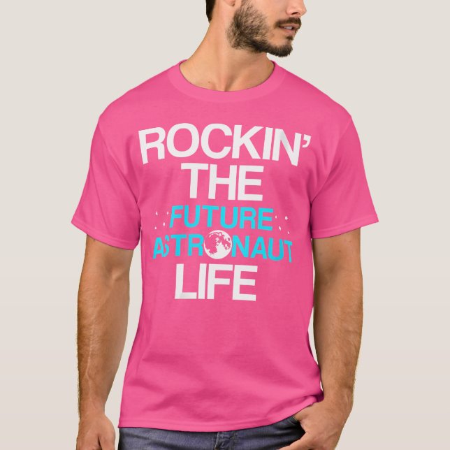 Framtida astronaut- astronomer-astronomi t shirt (Framsida)