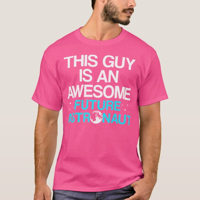 Framtida astronaut Astronomer-astronomi T Shirt (Framsida)