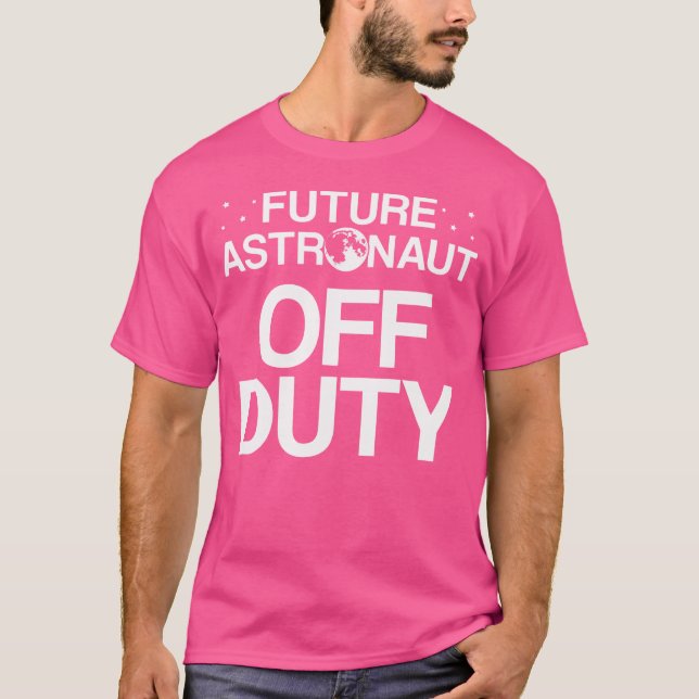 Framtida astronaut Astronomer-astronomi T Shirt (Framsida)