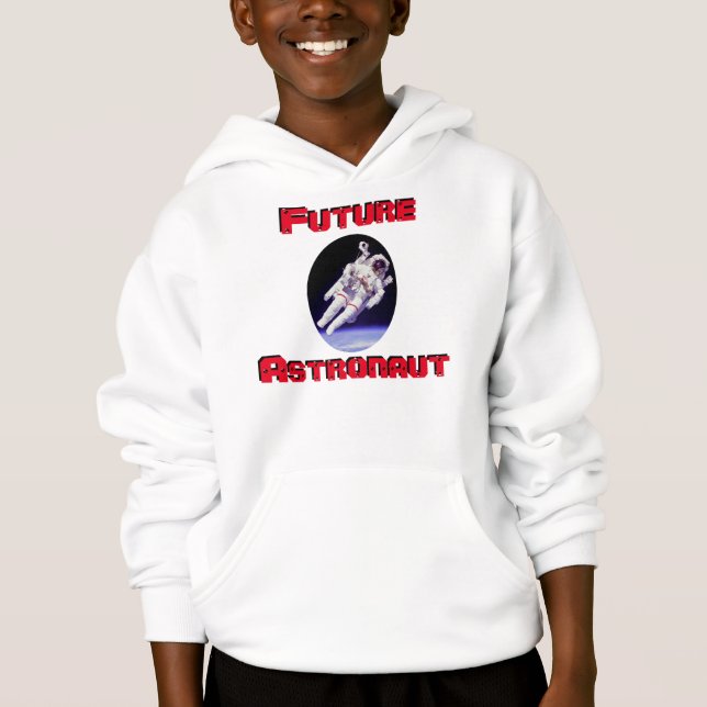 Framtida Astronaut Hoodie Tee (Framsida)
