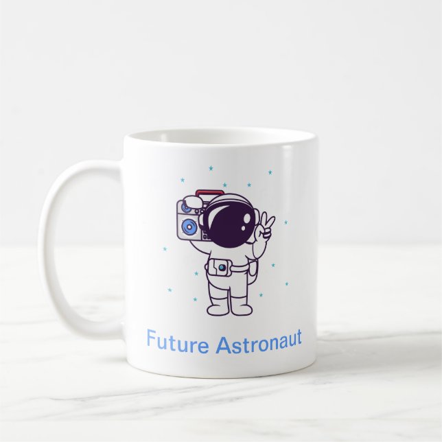 Framtida astronaut kaffemugg (Vänster)