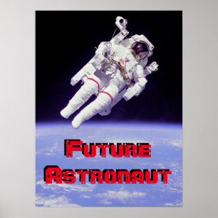 Framtida astronaut Poster