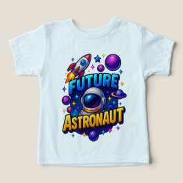 framtida Astronaut Småbarn Space Tee