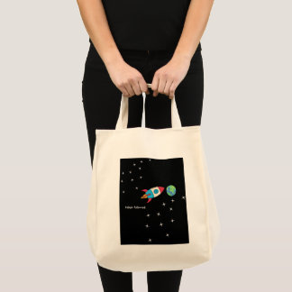 Framtida astronaut Space Äventyr Tote Bag Tygkasse