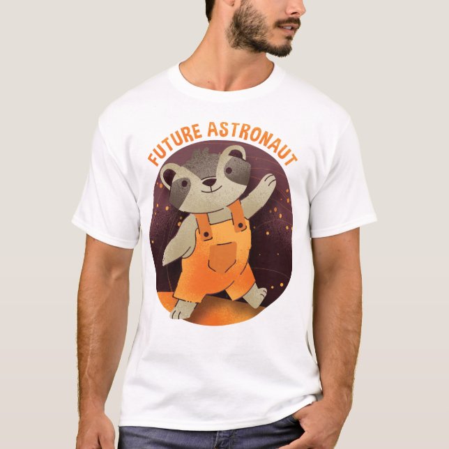 Framtida astronaut t shirt (Framsida)