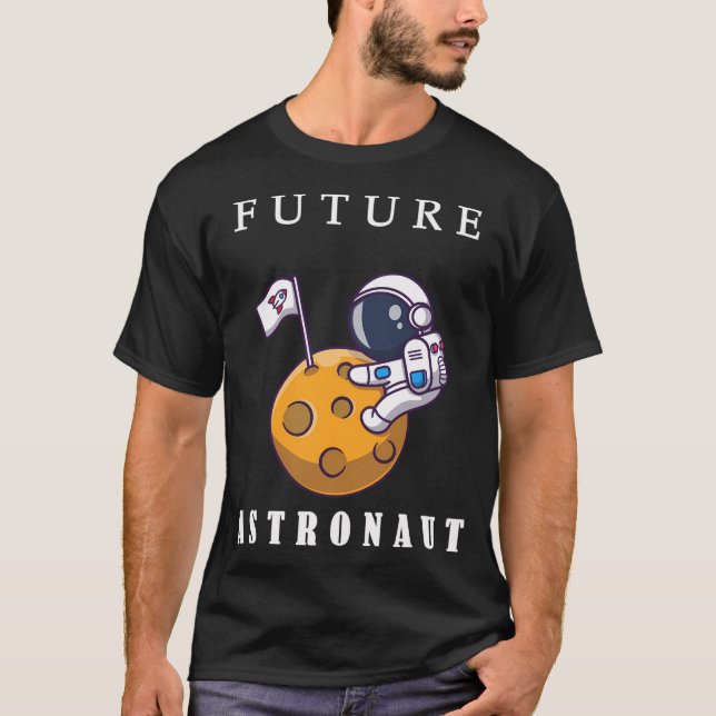 Framtida astronaut t shirt (Framsida)