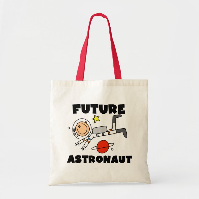 Framtida Astronaut T-shirts och gåvor Tygkasse (Framsidan)