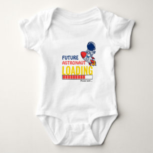 Framtida astronautbelastning Nyfödda Mode Unisex T Shirt