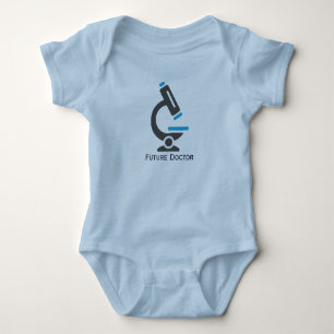 Framtida Baby-kläder för Doktor-mikroskop Tee