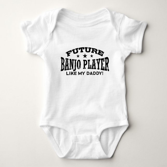 Framtida Banjo Player Tee (Framsida)