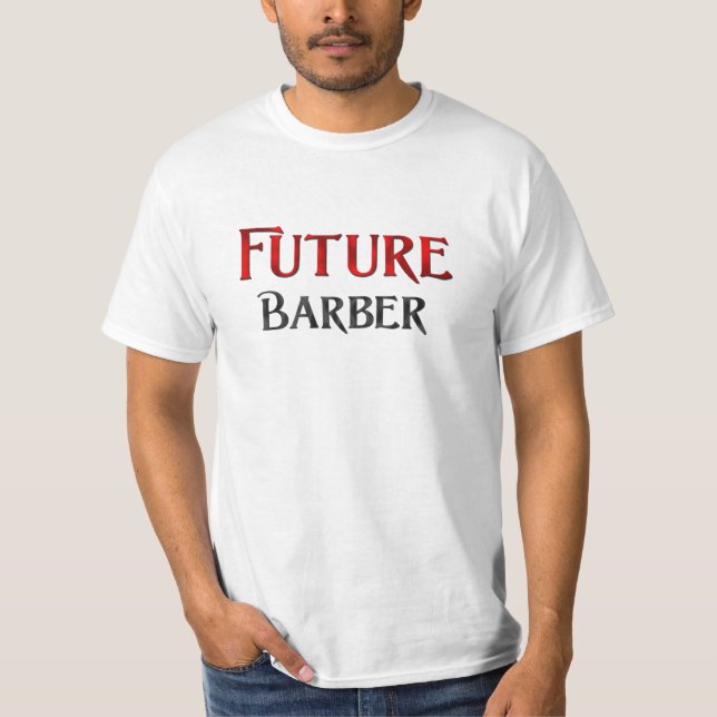 Framtida barberare tee shirt (Framsida)