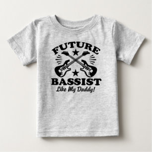 Framtida Bass-spelare som pappa T-shirt